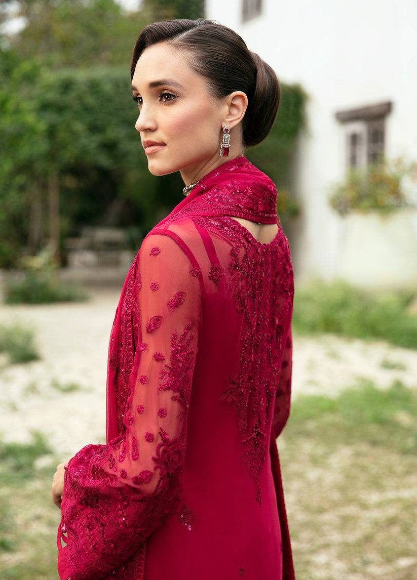 Gulaal | Embroidered Chiffon Eid Collection | MYSARIA - Pakistani Designer Dress - by Gulaal | Type: Formal - 100% Original at Saira Sultan
