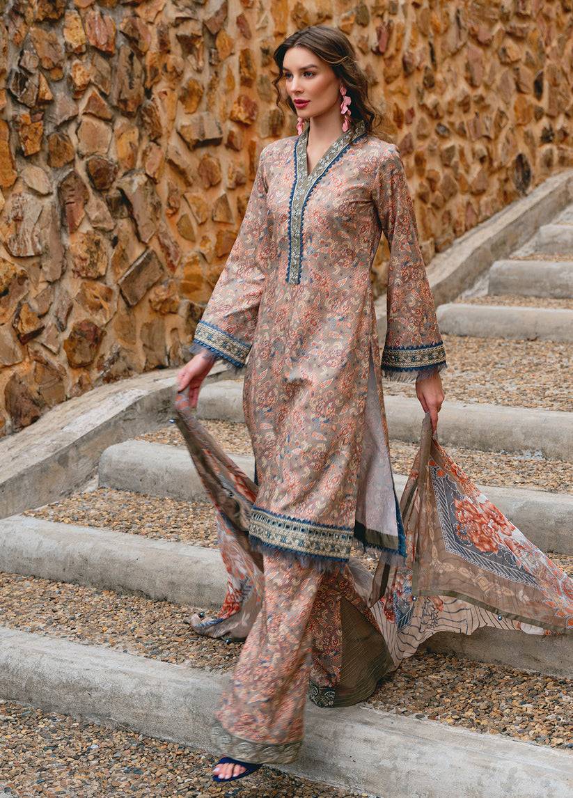 Gulaal | The Enchanted Garden | Avila - Pakistani Designer Dress - by Gulaal | Type: Luxury - 100% Original at Saira Sultan