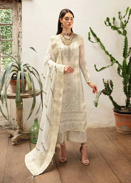 Gulaal | Embroidered Chiffon Eid Collection | ASTERIA - Pakistani Designer Dress - by Gulaal | Type: Formal - 100% Original at Saira Sultan