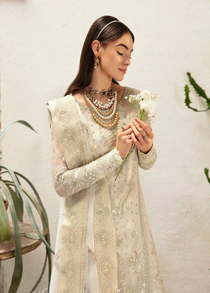 Gulaal | Embroidered Chiffon Eid Collection | ASTERIA - Pakistani Designer Dress - by Gulaal | Type: Formal - 100% Original at Saira Sultan