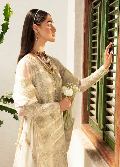 Gulaal | Embroidered Chiffon Eid Collection | ASTERIA - Pakistani Designer Dress - by Gulaal | Type: Formal - 100% Original at Saira Sultan