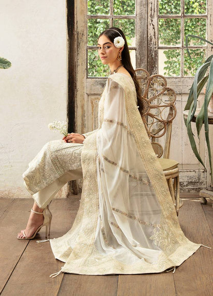 Gulaal | Embroidered Chiffon Eid Collection | ASTERIA - Pakistani Designer Dress - by Gulaal | Type: Formal - 100% Original at Saira Sultan