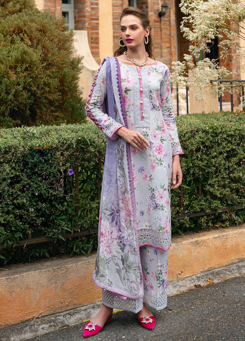 Gulaal | The Enchanted Garden | Violette - Pakistani Designer Dress - by Gulaal | Type: Luxury - 100% Original at Saira Sultan