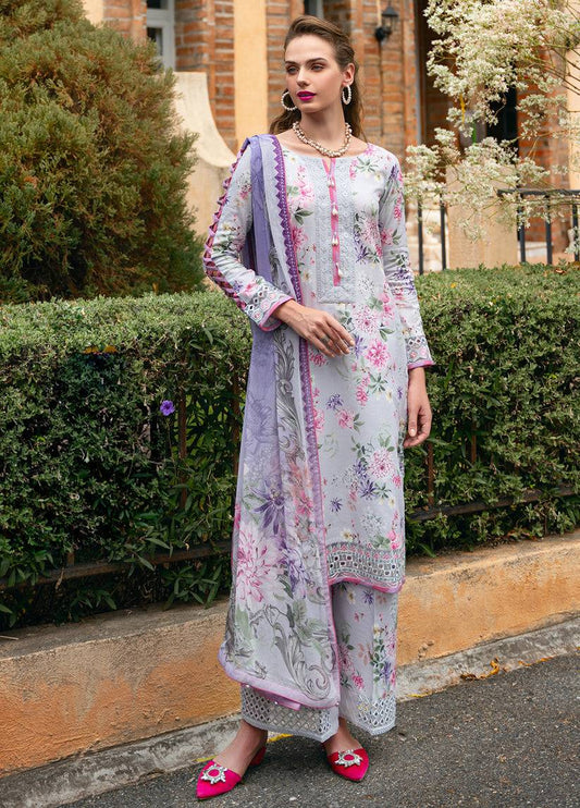 Gulaal | The Enchanted Garden | Violette - Pakistani Designer Dress - by Gulaal | Type: Luxury - 100% Original at Saira Sultan