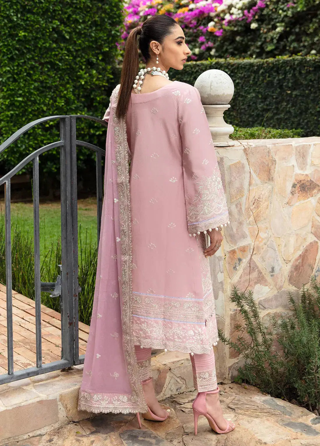 Gulaal | Luxury Lawn 24 | EMELIA (GL-LL-24V1-03) - Pakistani Designer Dress - by Gulaal | Type: Luxury - 100% Original at Saira Sultan