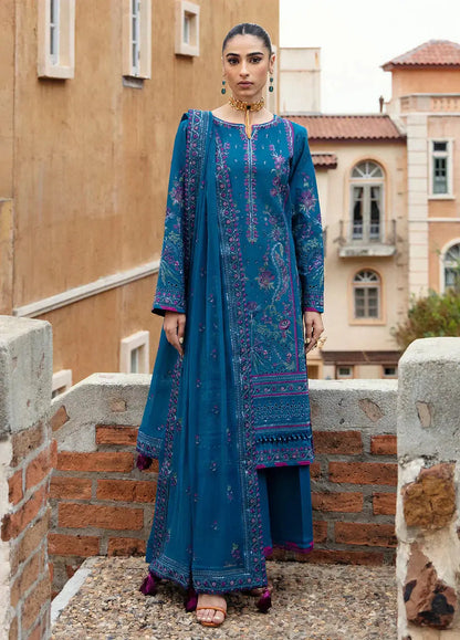 Gulaal | Luxury Lawn 24 | FELICIA (GL-LL-24V1-04) - Pakistani Designer Dress - by Gulaal | Type: Luxury - 100% Original at Saira Sultan