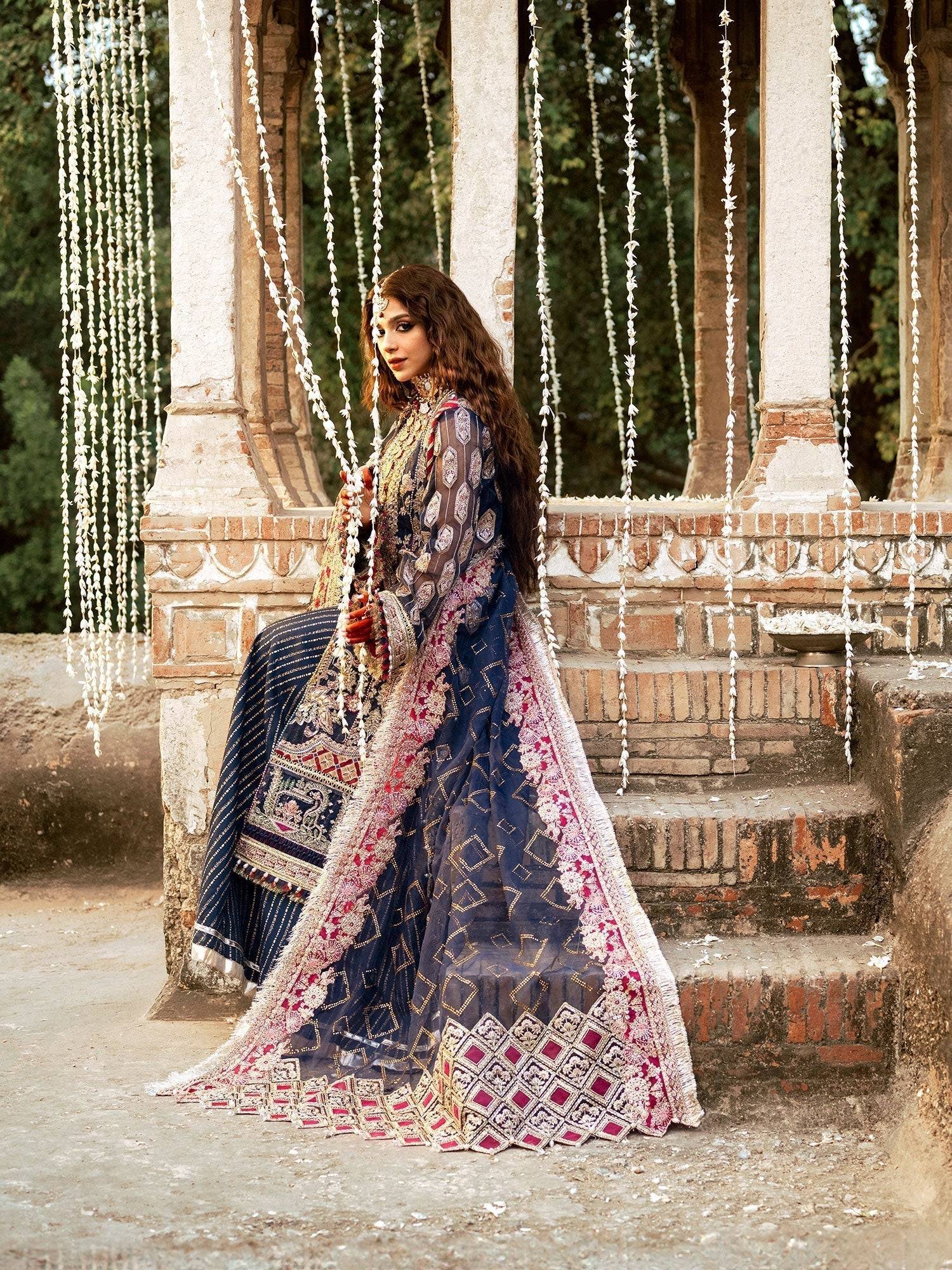 Maryam Hussain | Gulaab Wedding Formals 24 | Ulfat - Pakistani Designer Dress - by Maryam Hussain | Type: Bridal - 100% Original at Saira Sultan