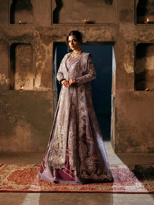 Maryam Hussain | Gulaab Wedding Formals 24 | JHIL MIL - Pakistani Designer Dress - by Maryam Hussain | Type: Bridal - 100% Original at Saira Sultan