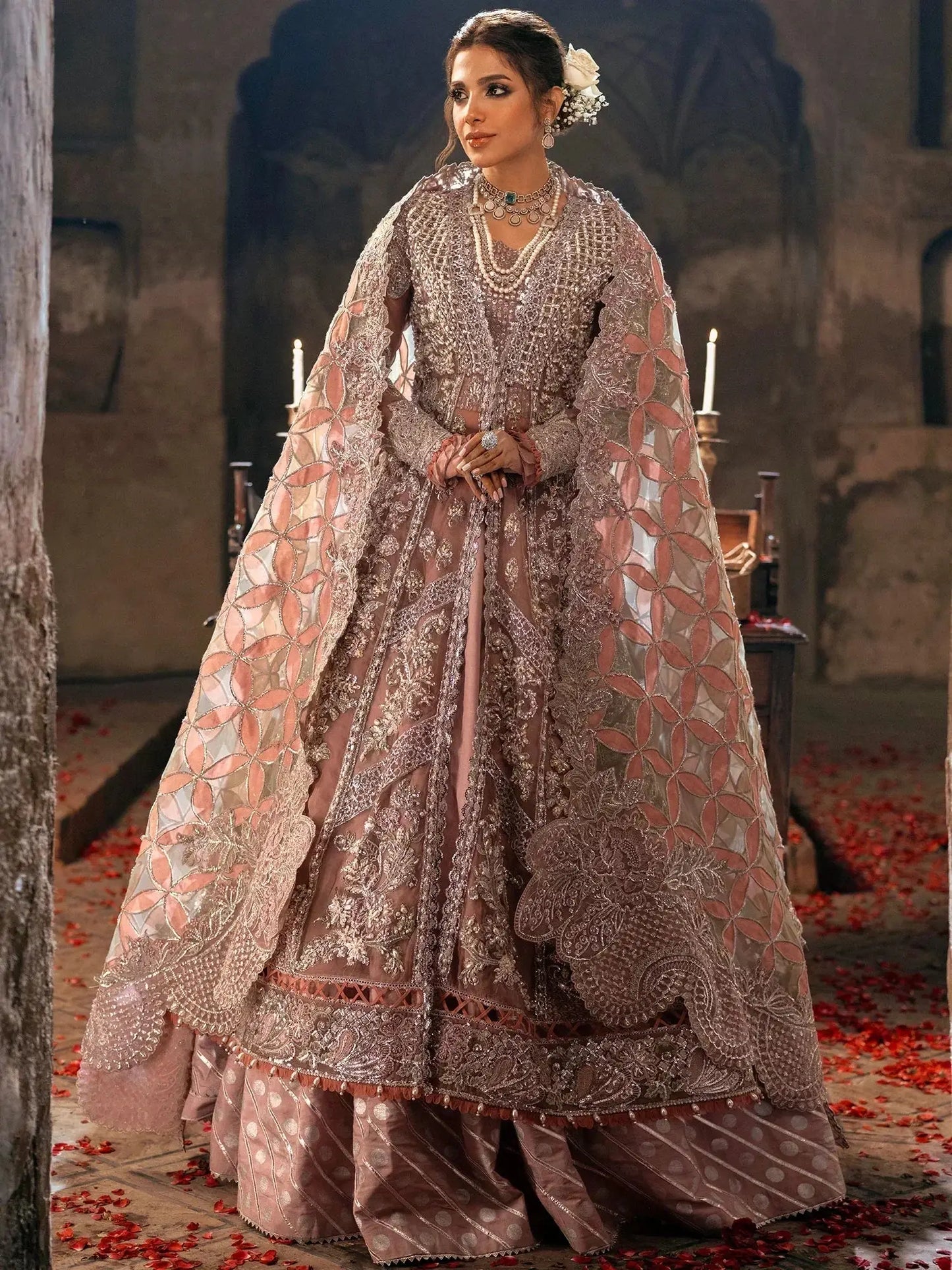 Maryam Hussain | Gulaab Wedding Formals 24 | Mahi - Pakistani Designer Dress - by Maryam Hussain | Type: Bridal - 100% Original at Saira Sultan