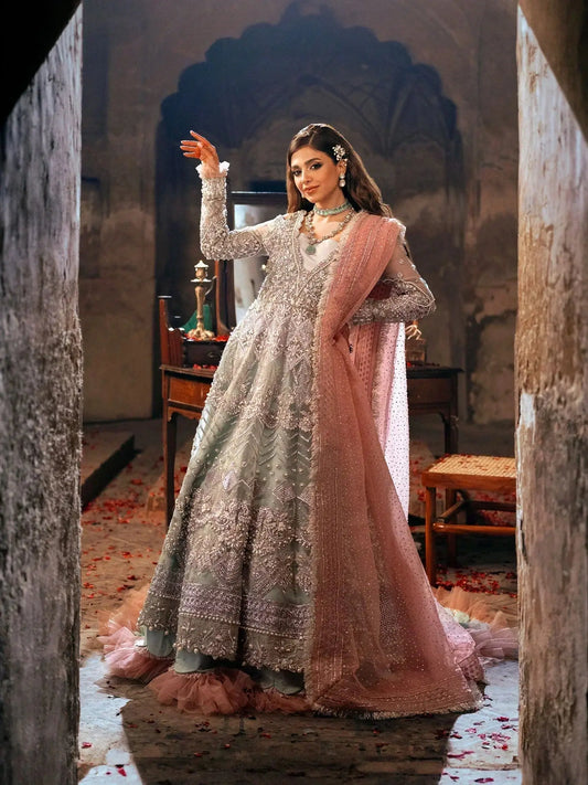 Maryam Hussain | Gulaab Wedding Formals 24 | Roshan - Pakistani Designer Dress - by Maryam Hussain | Type: Bridal - 100% Original at Saira Sultan