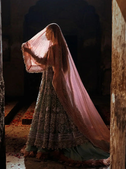 Maryam Hussain | Gulaab Wedding Formals 24 | Roshan - Pakistani Designer Dress - by Maryam Hussain | Type: Bridal - 100% Original at Saira Sultan
