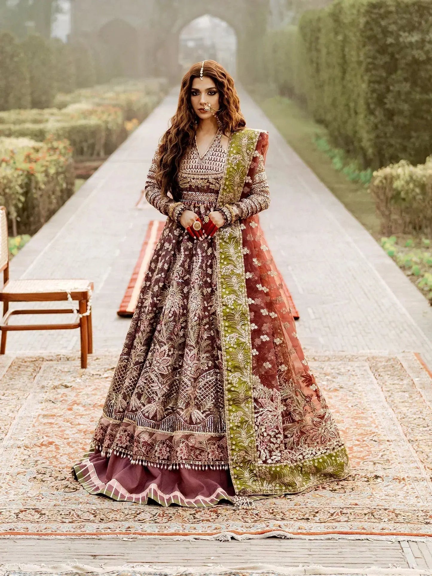Maryam Hussain | Gulaab Wedding Formals 24 | Ronak - Pakistani Designer Dress - by Maryam Hussain | Type: Bridal - 100% Original at Saira Sultan