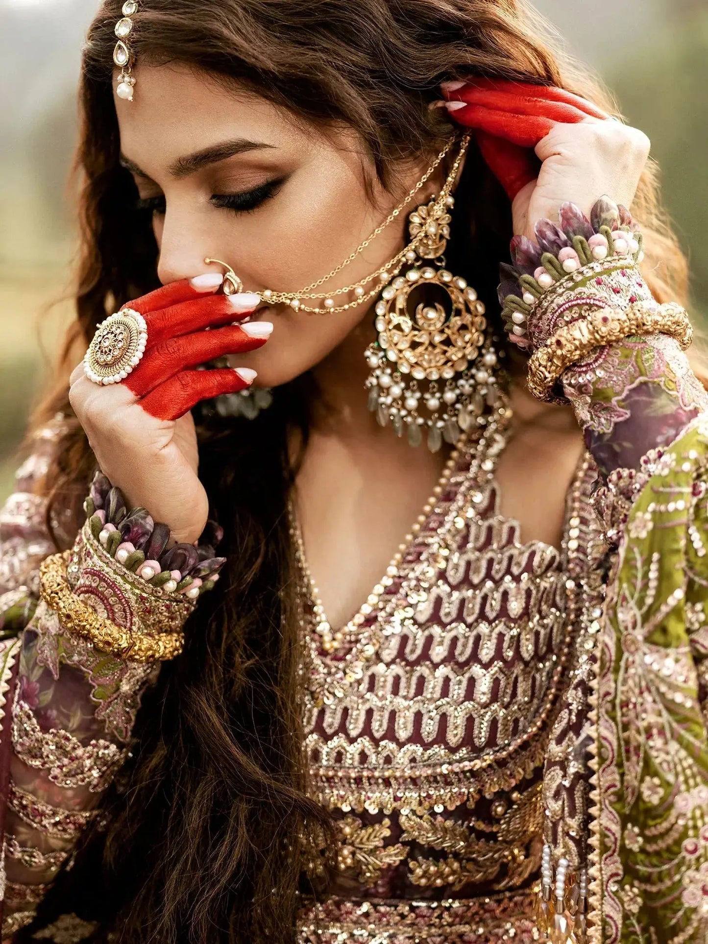 Maryam Hussain | Gulaab Wedding Formals 24 | Ronak - Pakistani Designer Dress - by Maryam Hussain | Type: Bridal - 100% Original at Saira Sultan