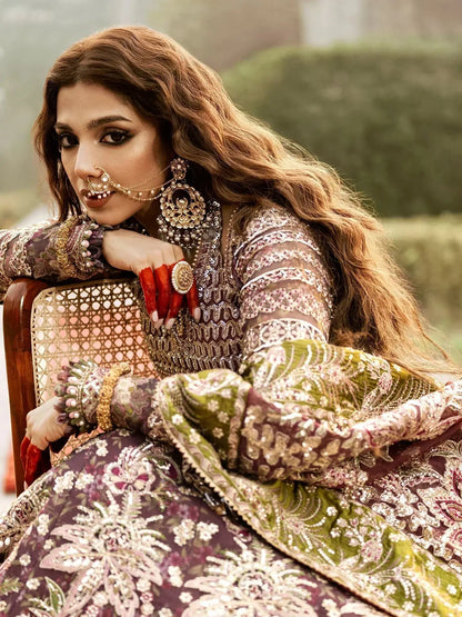 Maryam Hussain | Gulaab Wedding Formals 24 | Ronak - Pakistani Designer Dress - by Maryam Hussain | Type: Bridal - 100% Original at Saira Sultan
