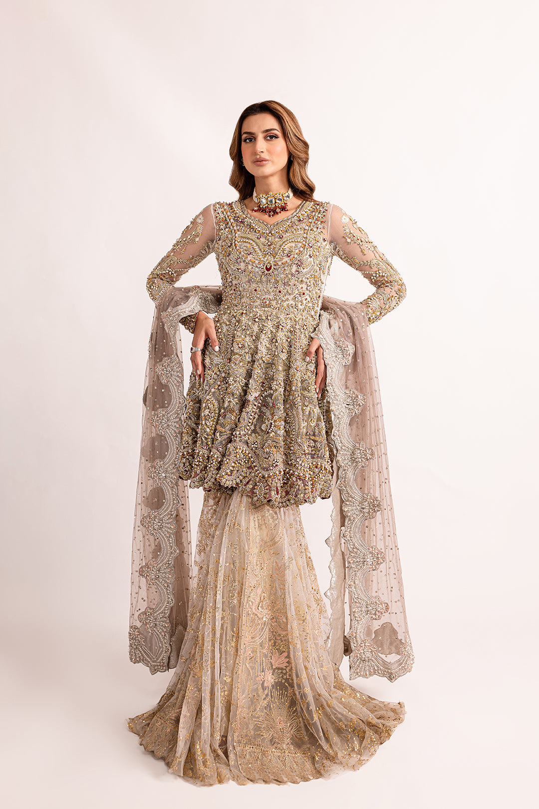 Mysie | Alara formals 24 | GULBANO - Pakistani Designer Dress - by Mysie by Tahira | Type: Formal - 100% Original at Saira Sultan