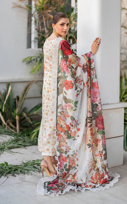Asifa and Nabeel | Meraki Summer Vol 2 | Gulnar MK-15 - Pakistani Designer Dress - by Asifa and Nabeel | Type: Luxury - 100% Original at Saira Sultan