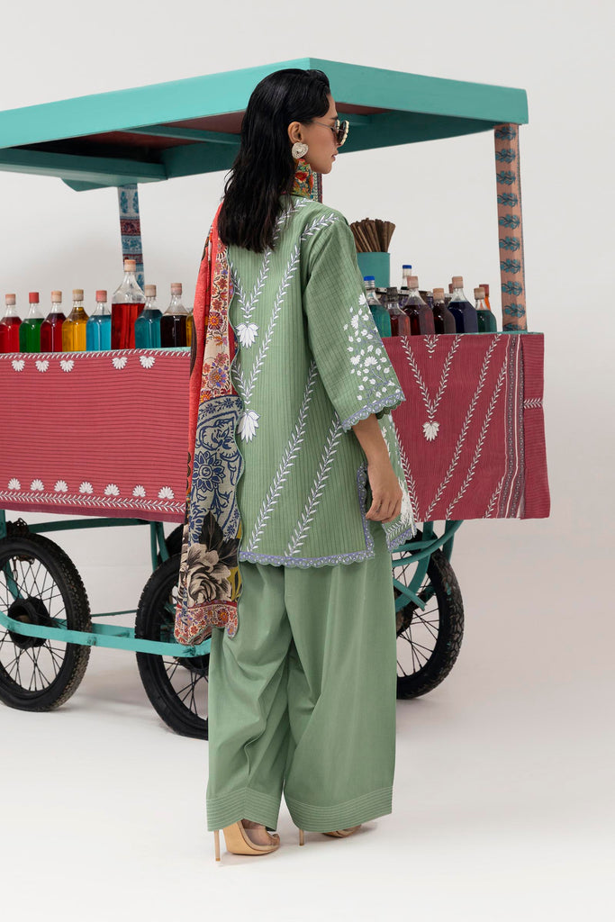 Sana Safinaz | Mahay Winter 25 | H255-006B-3CQ by Sana Safinaz - Designer Dress  - Type : Ladies Clothes - Available at Saira Sultan - 100% Original 