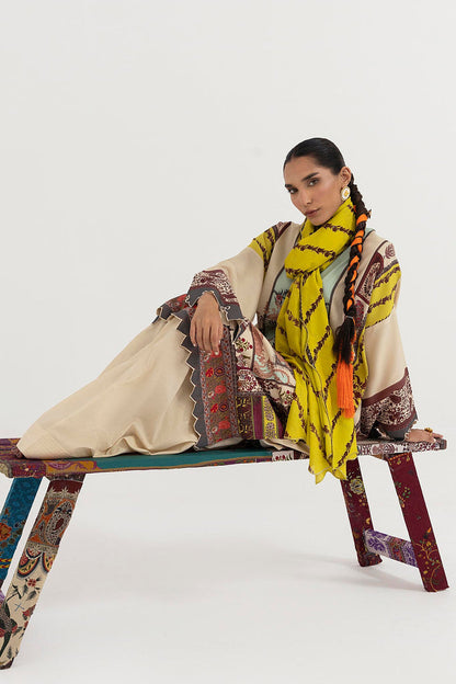 Sana Safinaz | Mahay Winter 25 | H255-007A-2DA by Sana Safinaz - Designer Dress  - Type : Ladies Clothes - Available at Saira Sultan - 100% Original 