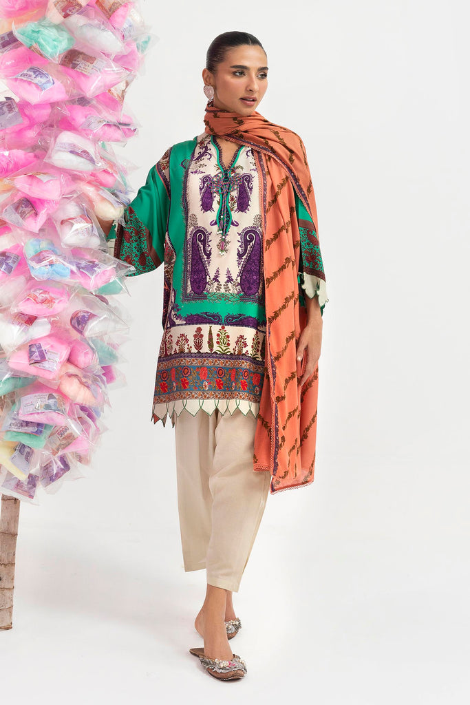 Sana Safinaz | Mahay Winter 25 | H255-007B-2DA by Sana Safinaz - Designer Dress  - Type : Ladies Clothes - Available at Saira Sultan - 100% Original 