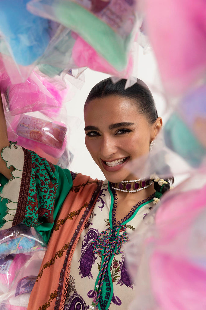 Sana Safinaz | Mahay Winter 25 | H255-007B-2DA by Sana Safinaz - Designer Dress  - Type : Ladies Clothes - Available at Saira Sultan - 100% Original 