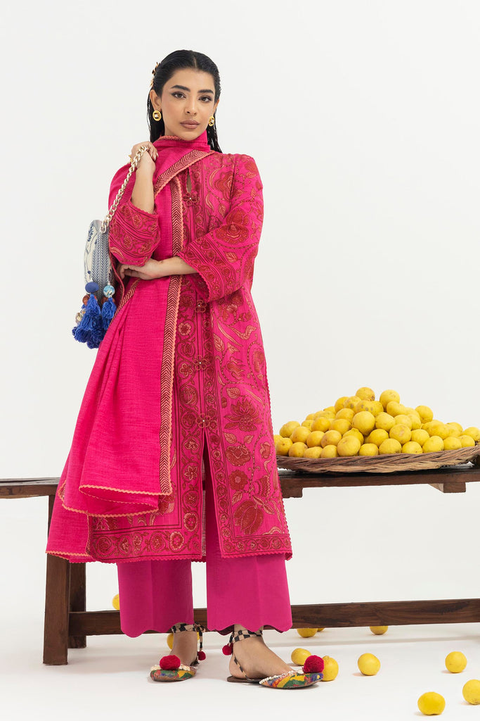 Sana Safinaz | Mahay Winter 25 | H255-008A-2Q by Sana Safinaz - Designer Dress  - Type : Ladies Clothes - Available at Saira Sultan - 100% Original 