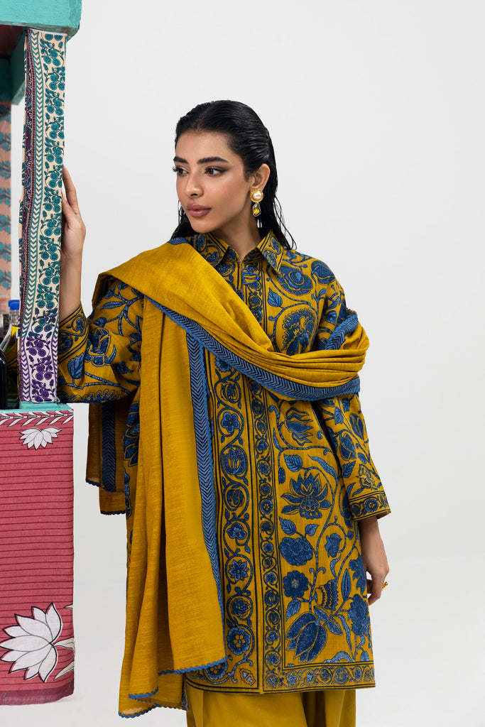 Sana Safinaz | Mahay Winter 25 |H255-008B-2Q by Sana Safinaz - Designer Dress  - Type : Ladies Clothes - Available at Saira Sultan - 100% Original 