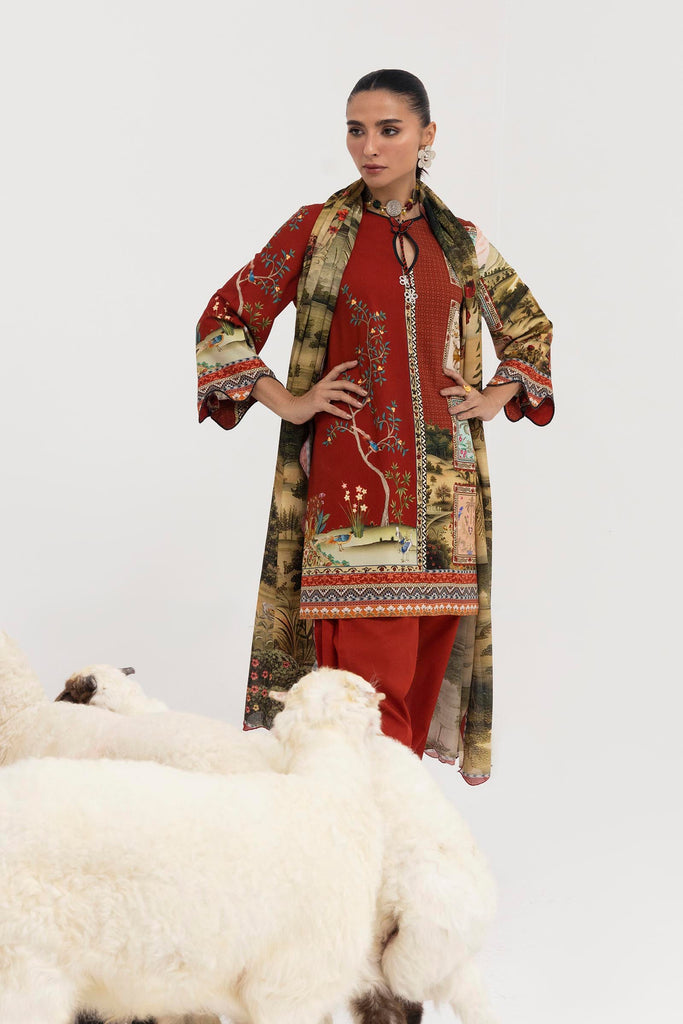 Sana Safinaz | Mahay Winter 25 | H255-009A-2DA by Sana Safinaz - Designer Dress  - Type : Ladies Clothes - Available at Saira Sultan - 100% Original 