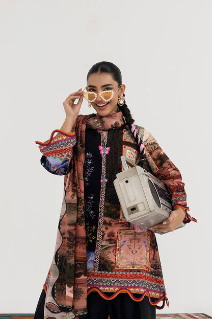 Sana Safinaz | Mahay Winter 25 | H255-009B-2DA by Sana Safinaz - Designer Dress  - Type : Ladies Clothes - Available at Saira Sultan - 100% Original 