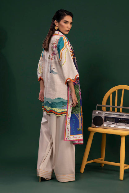 Sana Safinaz | Mahay Winter 25 | H255-010A-2Q by Sana Safinaz - Designer Dress  - Type : Ladies Clothes - Available at Saira Sultan - 100% Original 