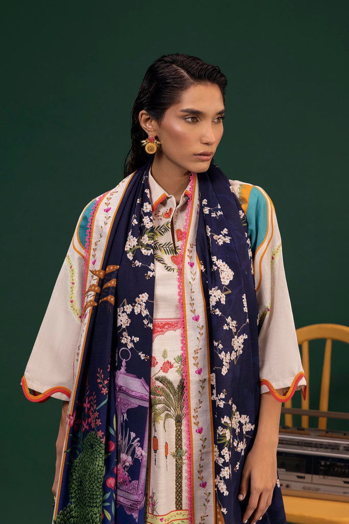 Sana Safinaz | Mahay Winter 25 | H255-010A-2Q by Sana Safinaz - Designer Dress  - Type : Ladies Clothes - Available at Saira Sultan - 100% Original 