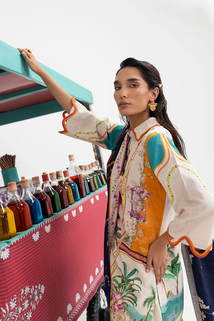 Sana Safinaz | Mahay Winter 25 | H255-010A-2Q by Sana Safinaz - Designer Dress  - Type : Ladies Clothes - Available at Saira Sultan - 100% Original 