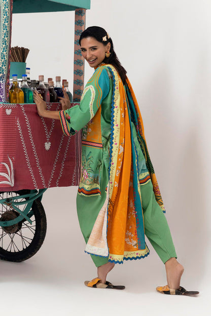 Sana Safinaz | Mahay Winter 25 | H255-010B-2Q by Sana Safinaz - Designer Dress  - Type : Ladies Clothes - Available at Saira Sultan - 100% Original 