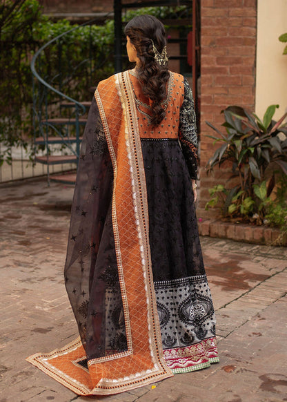 Ali Xeeshan | Chanda Luxury Pret | Bano S Black Cotton Net