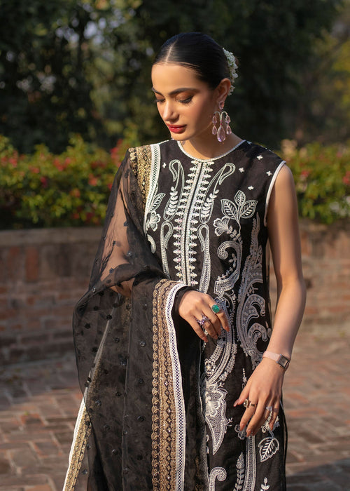 Ali Xeeshan | Chanda Luxury Pret | Domino L Black Net