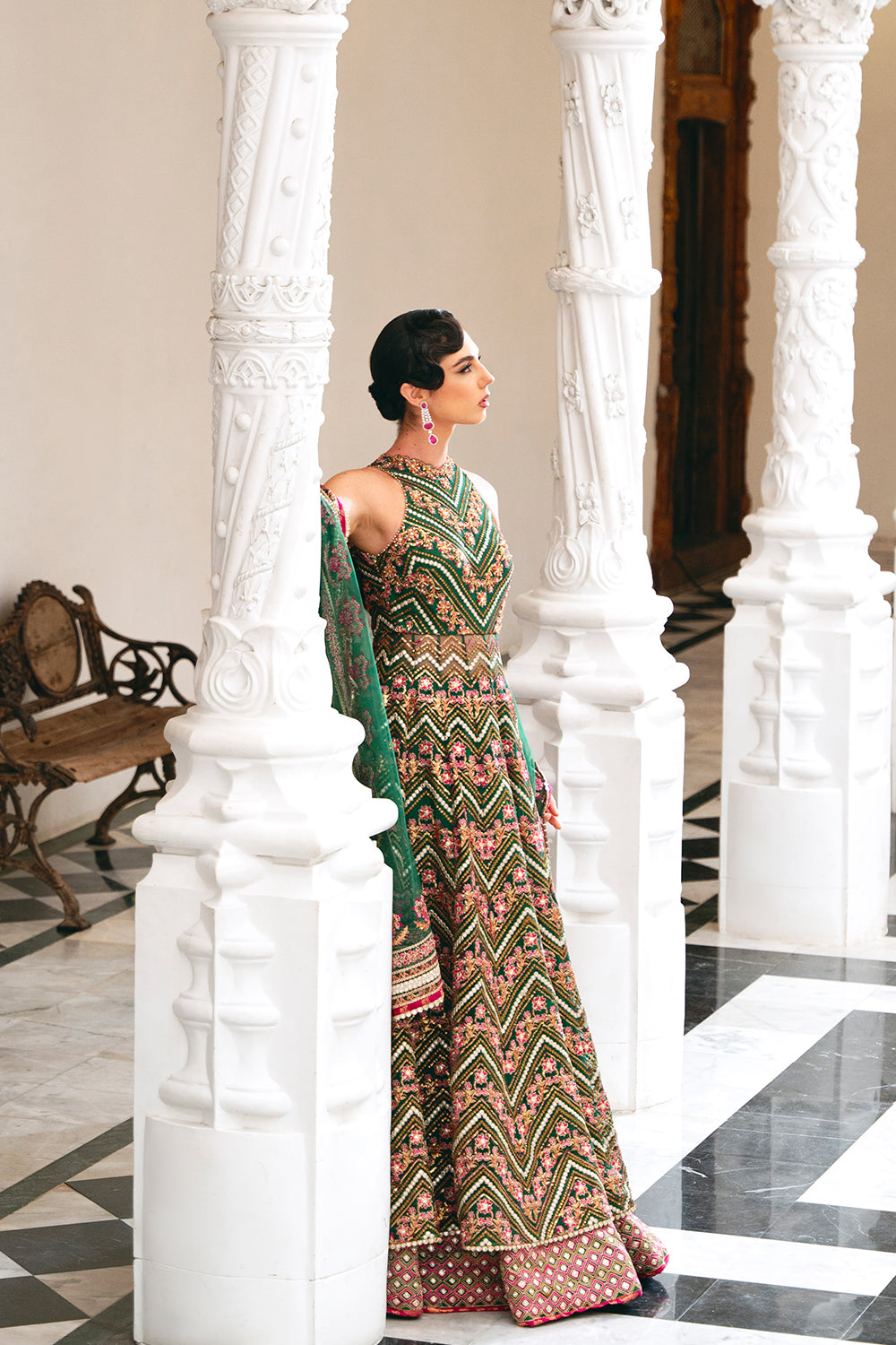 Saira Rizwan | Naqsh Festive | SRN24-06 Penelope - Pakistani Designer Dress - by Saira Rizwan | Type: Bridal - 100% Original at Saira Sultan