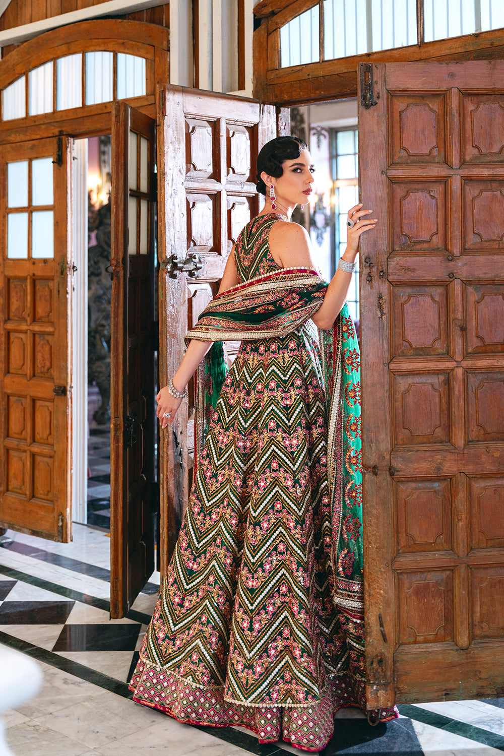 Saira Rizwan | Naqsh Festive | SRN24-06 Penelope - Pakistani Designer Dress - by Saira Rizwan | Type: Bridal - 100% Original at Saira Sultan