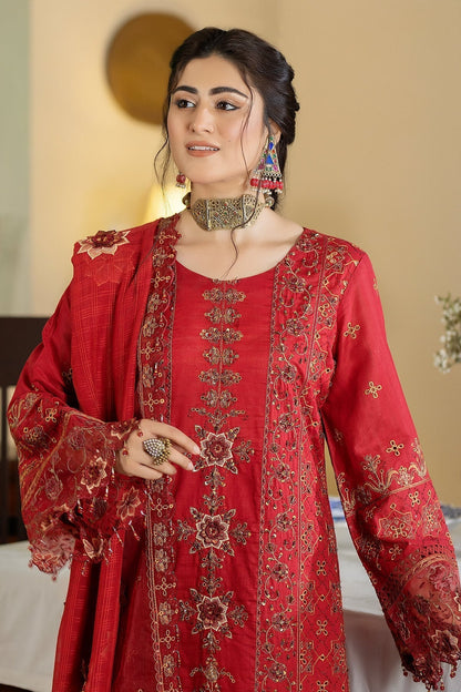 Raeesa Premium | Kimora Lawn Collection | Kimora | HL-14 Nora - Pakistani Designer Dress - by Raeesa Premium | Type: Luxury - 100% Original at Saira Sultan