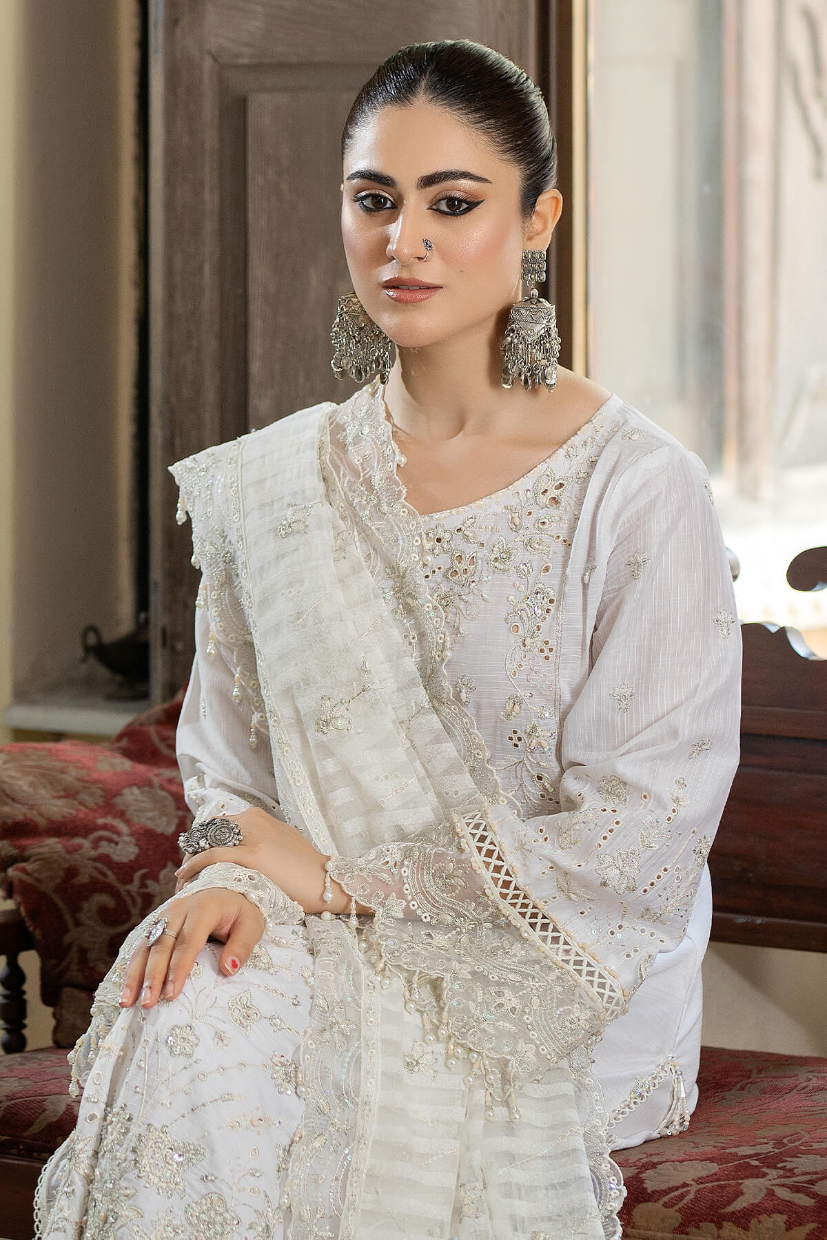 Raeesa Premium | Kimora Lawn Collection | Kimora | HL-18 Marwa - Pakistani Designer Dress - by Raeesa Premium | Type: Luxury - 100% Original at Saira Sultan