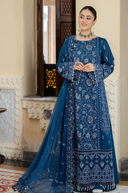Raeesa Premium | Kimora Lawn Collection | Kimora | HL-19 Farheen - Pakistani Designer Dress - by Raeesa Premium | Type: Luxury - 100% Original at Saira Sultan