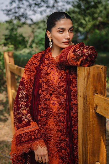 Saira Rizwan | Winter 2024 | CIRO-SRW24-10 S Rust Karandi