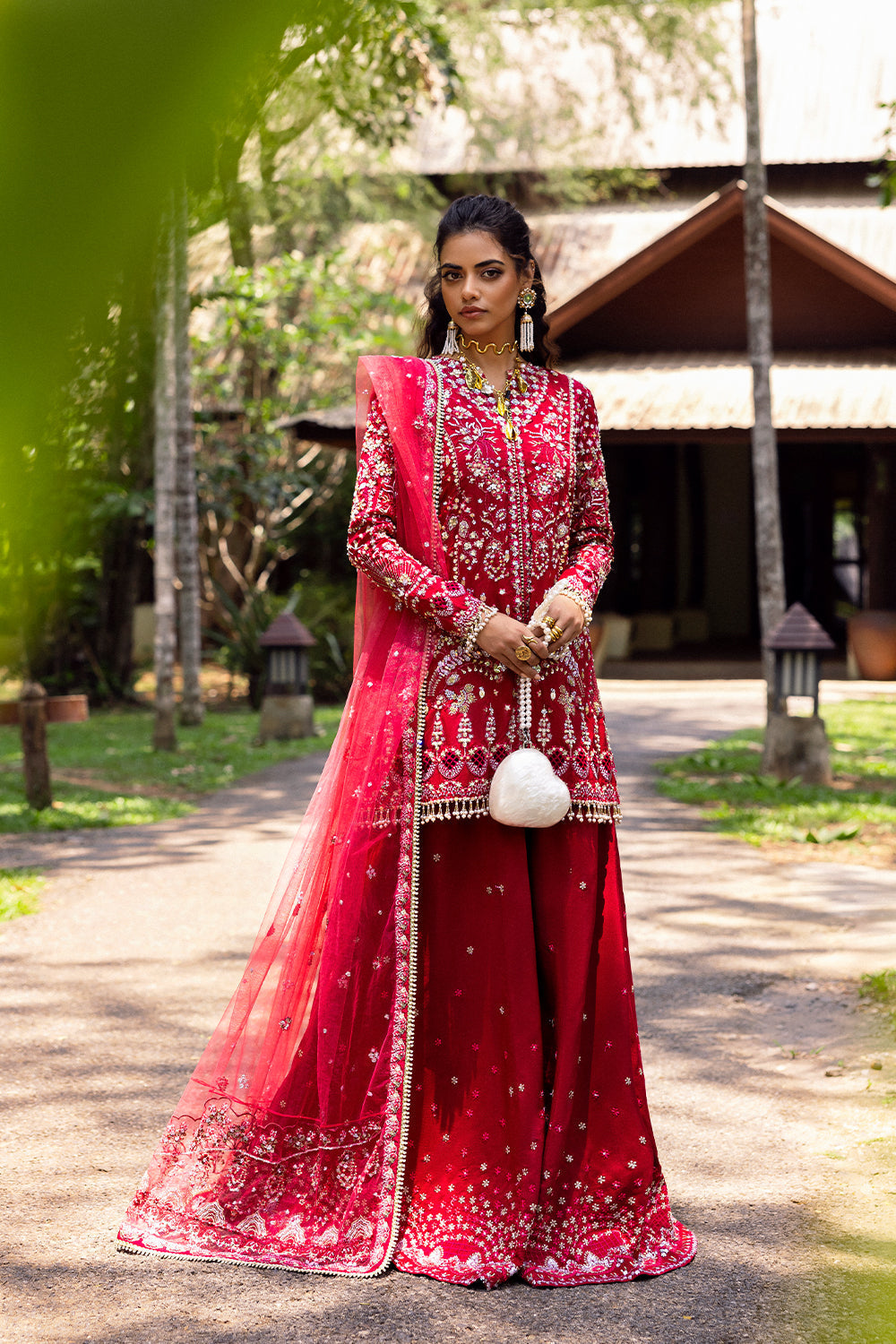 Saira Rizwan | Wedding 2025 | GOLNAR-SRF25-01 - Pakistani Designer Dress - by Saira Rizwan - Type : Ladies Clothes - 100% Original at Saira Sultan