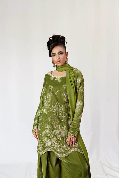 Saira Rizwan | Velvet Pret 25 | KAHWA-SRVP25-08 by Saira Rizwan - Designer Dress - Type : Ladies Clothes - Available at Saira Sultan - 100% Original 