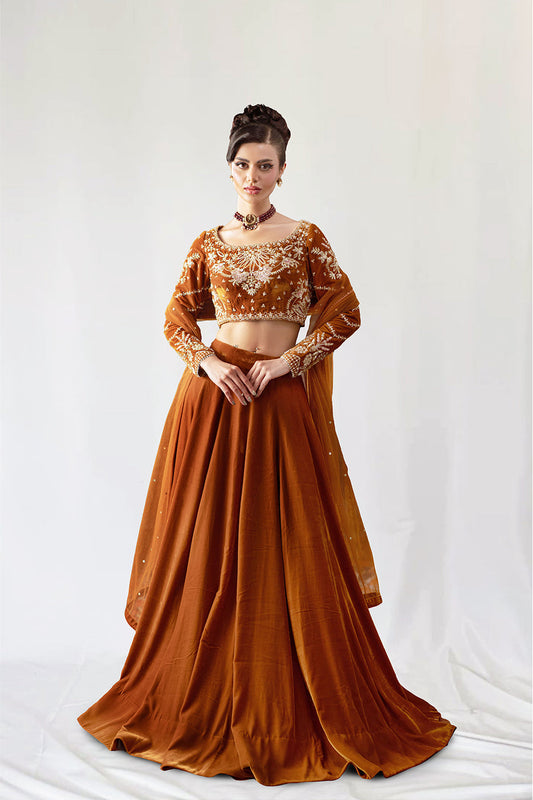 Saira Rizwan | Velvet Pret 25 | AMBERIN-SRVP25-11 by Saira Rizwan - Designer Dress - Type : Ladies Clothes - Available at Saira Sultan - 100% Original 