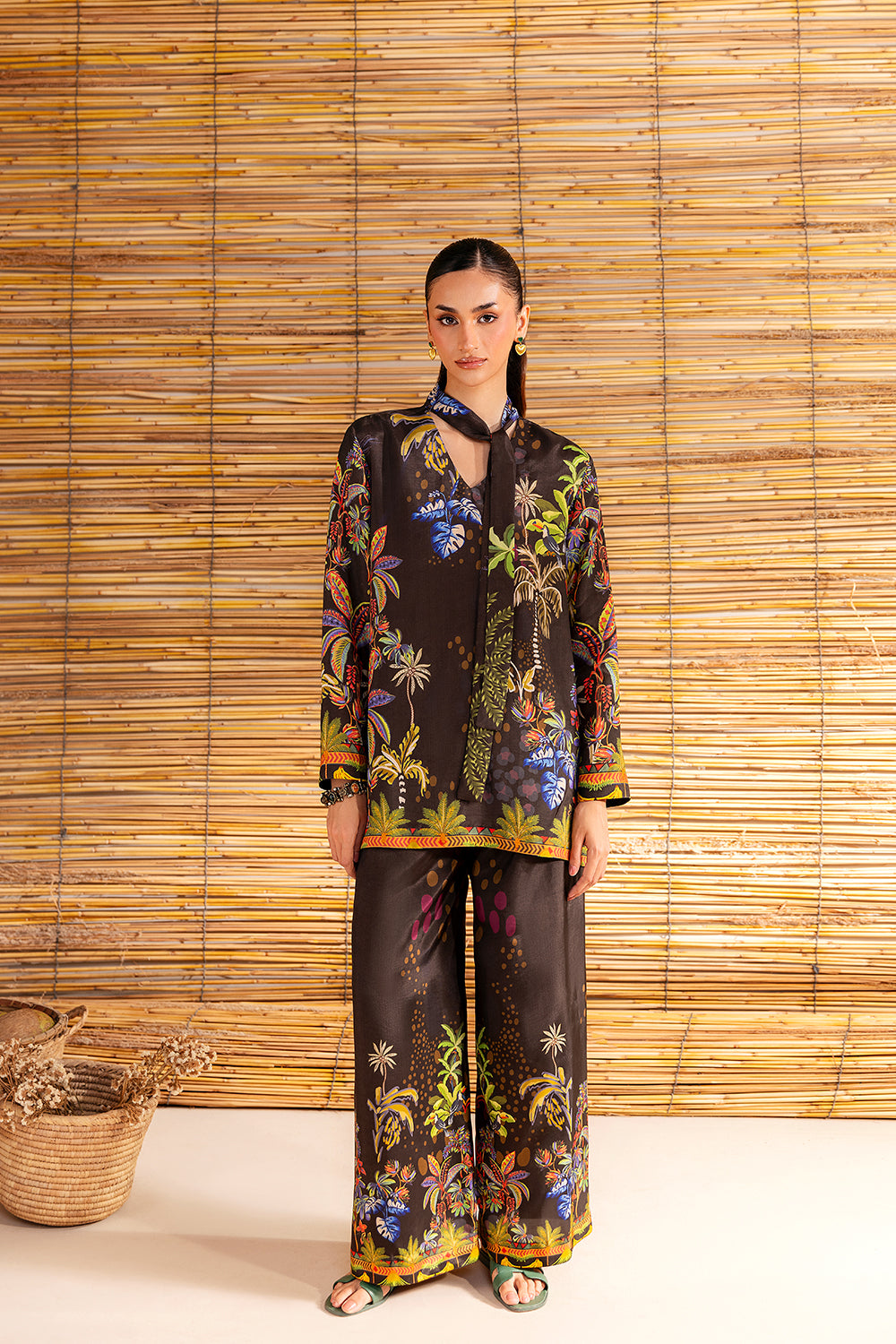 Saira Rizwan | Silk Coords 25 | COCONUT CRUSH - SRSP-25-02 - Pakistani Designer Dress - by Saira Rizwan - Type : Ladies Clothes - 100% Original at Saira Sultan