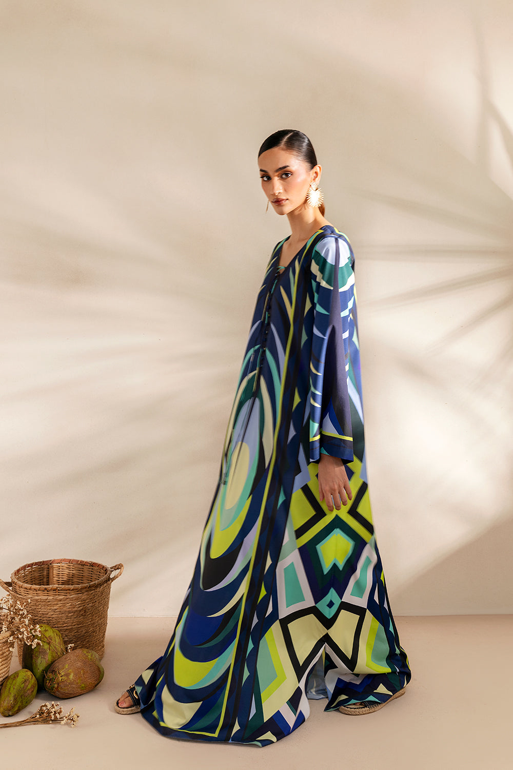 Saira Rizwan | Silk Coords 25 | BAHAMA BLUSH - SRSP-25-06 - Pakistani Designer Dress - by Saira Rizwan - Type : Ladies Clothes - 100% Original at Saira Sultan