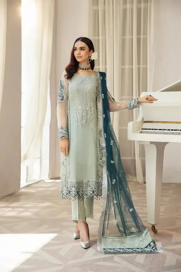 House of Nawab | Gul Mira Luxury Collection 23 | Amol - Pakistani Designer Dress - by House of Nawab | Type: Formal - 100% Original at Saira Sultan