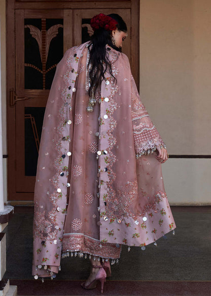 Hussain Rehar | Darlings Festive 25 | Danara S Brownish Pink Organza