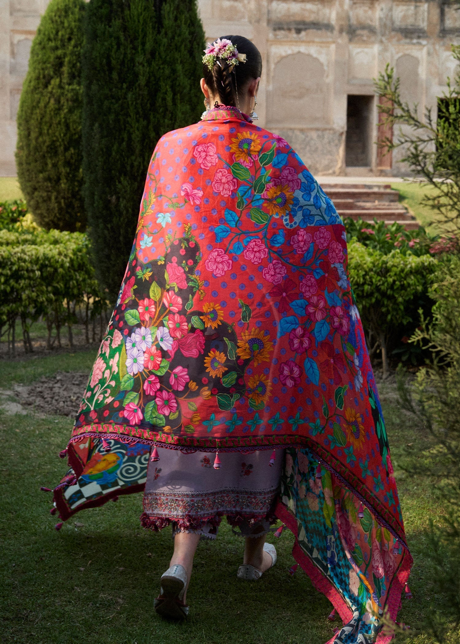 Hussain Rehar | Nirmal SS 25 | Inaya M Light Lavender Lawn