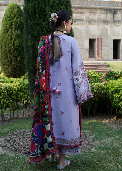 Hussain Rehar | Nirmal SS 25 | Inaya S Light Lavender Lawn