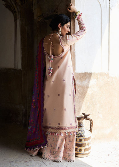 Hussain Rehar | Nirmal SS 25 | Lehr S Light Pink Lawn